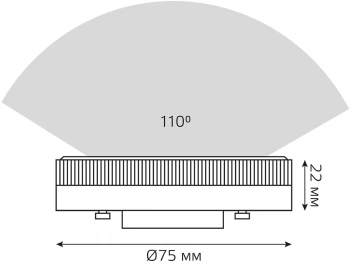 Лампа светодиодная Gauss Elementary  83835
