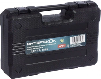Дрель-шуруповерт Интерскол ДАУ-13/18ВК без АКБ и ЗУ
