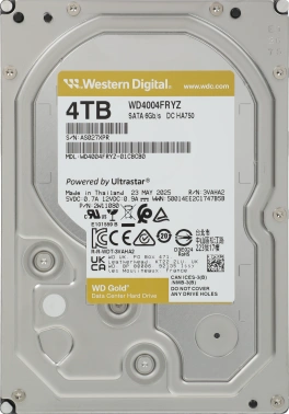 Жесткий диск WD SATA-III 4TB  WD4004FRYZ