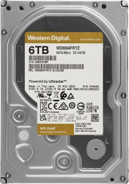 Жесткий диск WD SATA-III 6TB  WD6004FRYZ