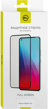 Защитное стекло для экрана Redline черный для Xiaomi Redmi A3 2.5D 1шт. (УТ000038394)