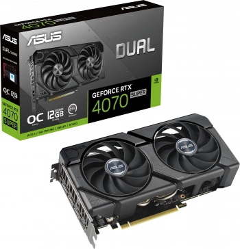 Видеокарта Asus PCI-E 4.0  DUAL-RTX4070S-O12G-EVO