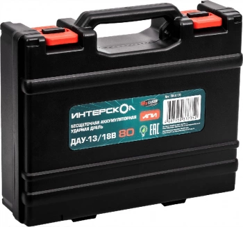 Дрель-шуруповерт Интерскол ДАУ-13/18В без АКБ и ЗУ