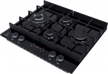 Газовая варочная поверхность Lex GVG 644 T BL