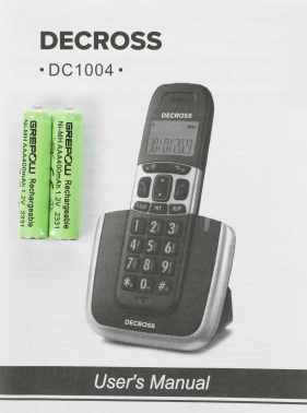 Р/Телефон Dect Decross DC1004