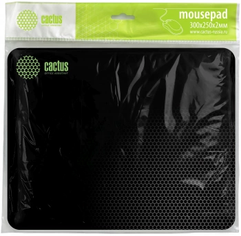 Коврик для мыши Cactus Black Mesh