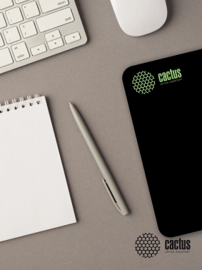 Коврик для мыши Cactus Black Mesh