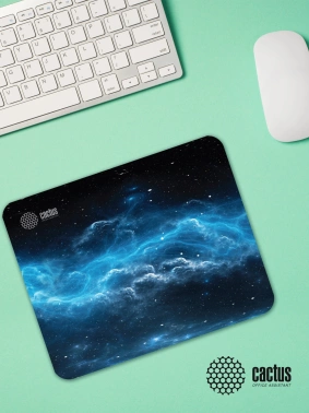 Коврик для мыши Cactus Space Clouds