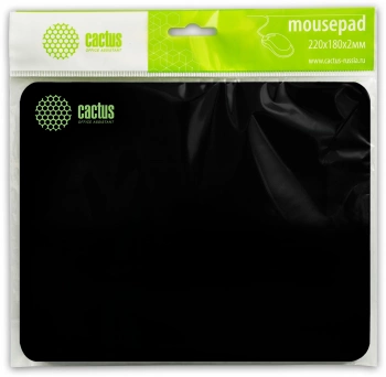 Коврик для мыши Cactus Black