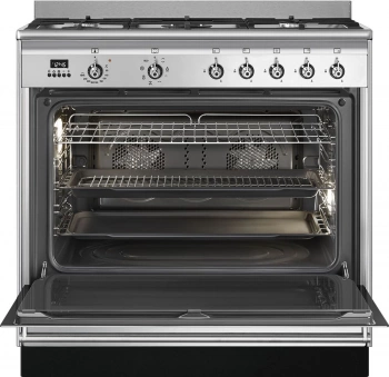 Плита Комбинированная Smeg SUK91MFX9
