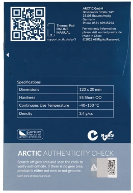 Термопрокладка Arctic Cooling TP-3