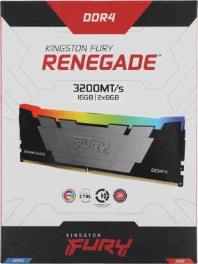 Память DDR4 2x8GB 3200MHz Kingston  KF432C16RB2AK2/16