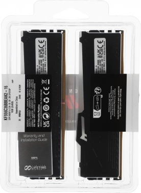 Память DDR5 2x8GB 5600MHz Kingston  KF556C36BBEAK2-16