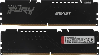 Память DDR5 2x16GB 5600MHz Kingston  KF556C36BBEK2-32
