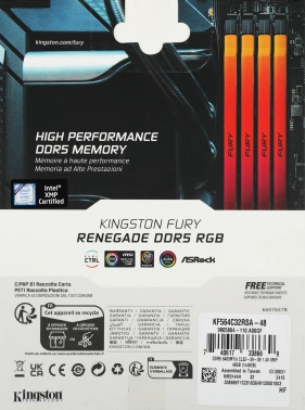 Память DDR5 48GB 6400MHz Kingston  KF564C32RSA-48