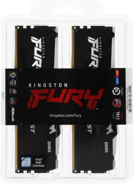 Память DDR5 2x8GB 5200MHz Kingston  KF552C40BBAK2-16