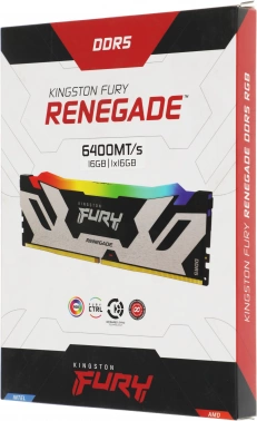 Память DDR5 16GB 6400MHz Kingston  KF564C32RSA-16