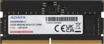 Память DDR5 8GB 5600MHz A-Data  AD5S56008G-S