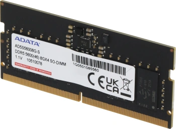 Память DDR5 8GB 5600MHz A-Data  AD5S56008G-S