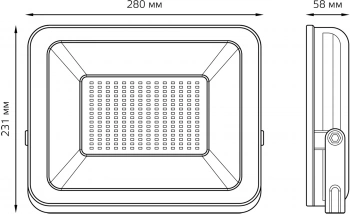 Прожектор уличный Gauss Elementary  613100150P