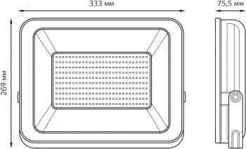 Прожектор уличный Gauss Elementary  613100200P