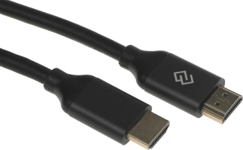 Кабель аудио-видео Digma HDMI (m)/HDMI (m) 1.5м. феррит.кольца позолоч.конт. черный (D-HDMI-V2.1-1.5M)