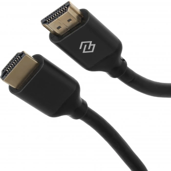 Кабель аудио-видео Digma HDMI (m)/HDMI (m) 2м. феррит.кольца позолоч.конт. черный (D-HDMI-V2.1-2M)