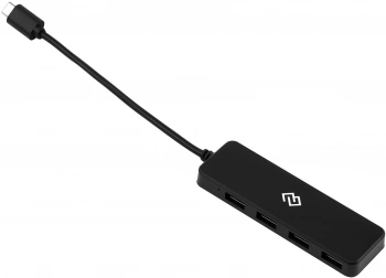 Разветвитель USB-C Digma DHUB-4USB-C-2.0
