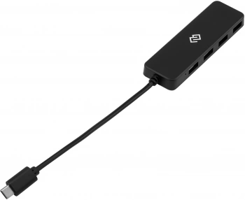 Разветвитель USB-C Digma DHUB-4USB-C-2.0