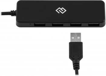Разветвитель USB-C Digma DHUB-4USB-C-2.0