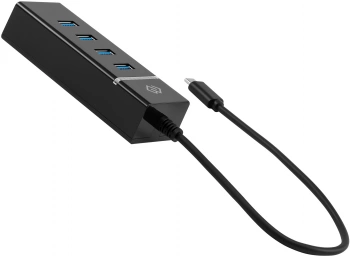 Разветвитель USB-C Digma DHUB-4USB-C-3.0