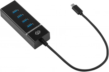 Разветвитель USB-C Digma DHUB-4USB-C-3.0