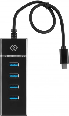 Разветвитель USB-C Digma DHUB-4USB-C-3.0