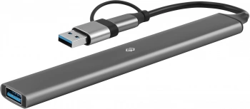 Разветвитель USB-C + USB-A Digma DHUB-7USB-AC-3.0