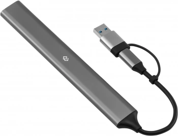 Разветвитель USB-C + USB-A Digma DHUB-7USB-AC-3.0
