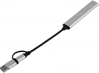 Разветвитель USB-C + USB-A Digma DHUB-4USB-AC-2.0