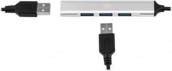 Разветвитель USB-C + USB-A Digma DHUB-4USB-AC-2.0