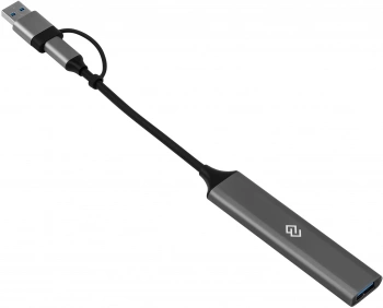 Разветвитель USB-C + USB-A Digma DHUB-4USB-AC-3.0