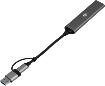 Разветвитель USB-C + USB-A Digma DHUB-4USB-AC-3.0
