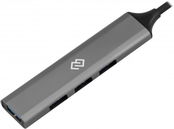 Разветвитель USB-C + USB-A Digma DHUB-4USB-AC-3.0
