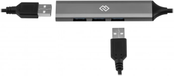 Разветвитель USB-C + USB-A Digma DHUB-4USB-AC-3.0