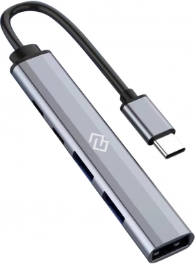 Разветвитель USB-C Digma DHUB-5USB-AC-3.0