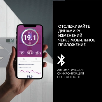 Весы напольные электронные Polaris PWS 1898 IQ Home