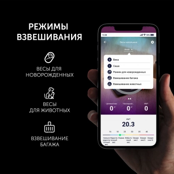 Весы напольные электронные Polaris PWS 1898 IQ Home