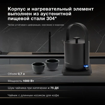 Чайник электрический Hyundai HYK-S2507