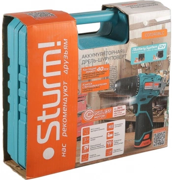 Шуруповерт Sturm! CD1240BLC