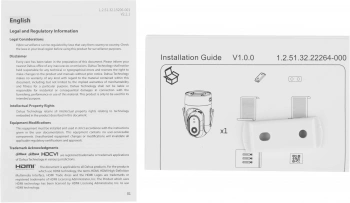 Камера видеонаблюдения IP Dahua  DH-SD-H2C-0400B