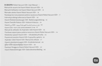 Пылесос-робот Xiaomi Robot Vacuum X20+ EU