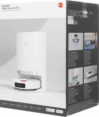 Пылесос-робот Xiaomi Robot Vacuum X20+ EU