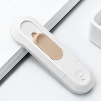 Нож канцелярский Deli NS065White